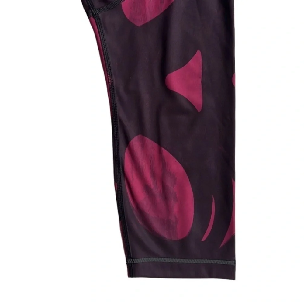 3. Lululemon All Sport Crop Leggings Back Spin Stroke Purple